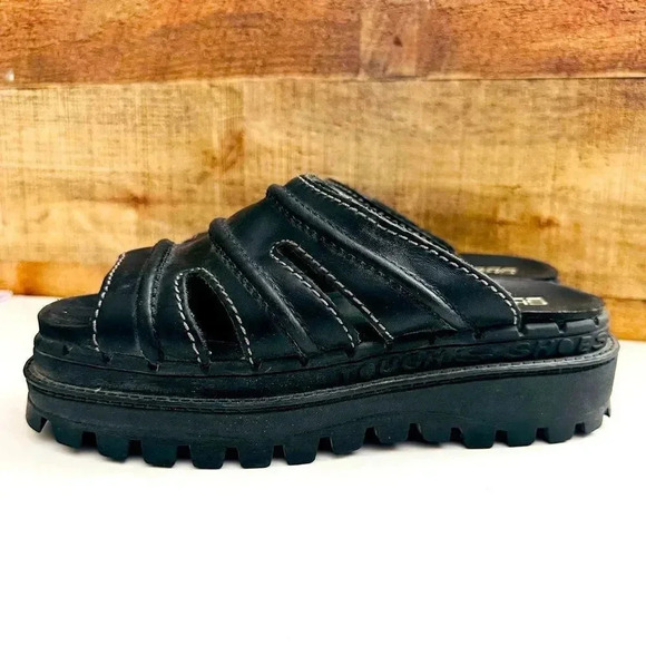 Vintage Y2K Sketchers Jammer Platform Sandals - Picture 3 of 8